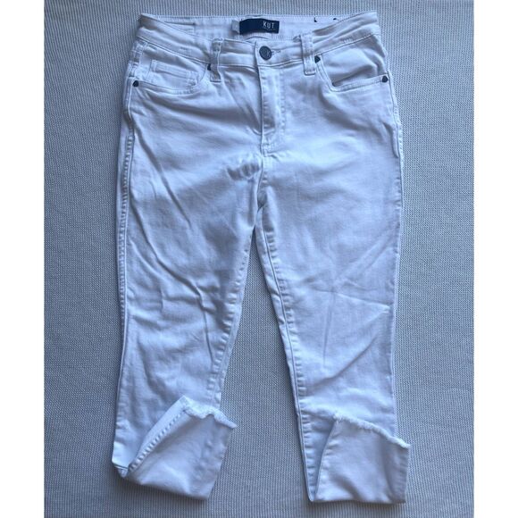KUT From The Kloth Connie High Rise White Jean - Picture 2 of 6